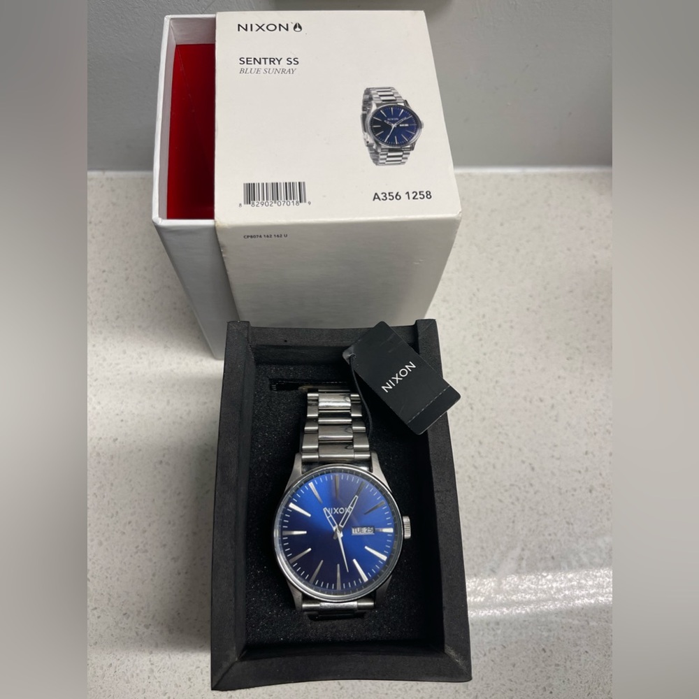 Nixon Sentry SS Blue Sunray
